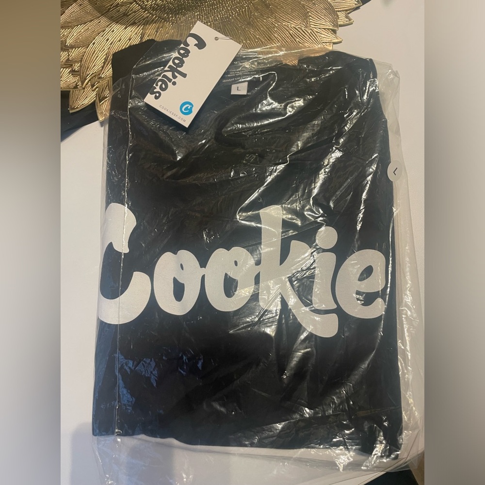 BRAND NEW COOKIES BLACK CREWNECK